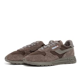 Autry Reelwind Low Man suede/net ecru/rubwine braun