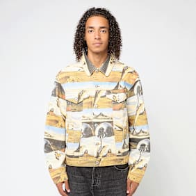 ICECREAM Dreamscape Denim Trucker Jacket multi multi-colour