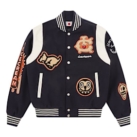 ICECREAM Collegiate Patch Varsity Jacket blauw