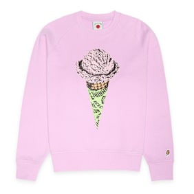 ICECREAM Cone Crewneck pink lichtroze