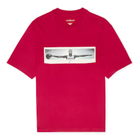 Jordan M J Nc Wings Photo Ss Crew gym red/black red