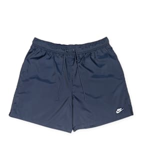 Nike M Nk Club Flow Short obsidian/white blau