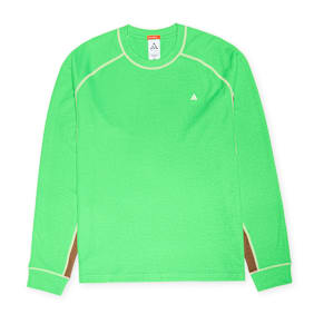 Nike M Acg Dfadv Chinati Ls Bslyr green shock/mosswood brown grün
