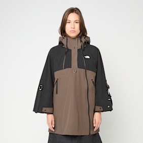 The North Face W Dryvent Hardshell Cape Coat - AP brun