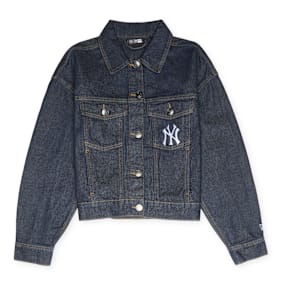 New Era MLB Reg Denim Jacket New York Yankees rdm blue