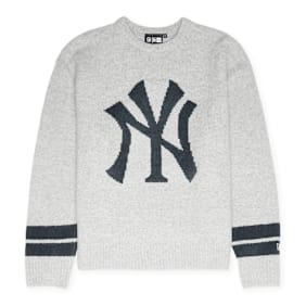 New Era MLB Knit Sweater New York Yankees hgr grey