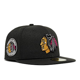 New Era 59Fifty NHL Black Dome Pack Chicago Blackhawks zwart