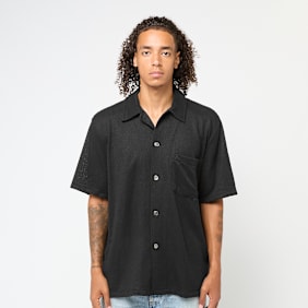 Our Legacy&nbsp; Box Shirt Shortsleeve Boucle noir