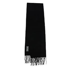 Our Legacy Estate Scarf Double Wool schwarz
