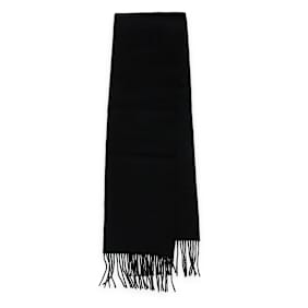 Our Legacy Estate Scarf Double Wool zwart