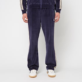 Needles&nbsp; Narrow Track Pant - C/PE Velour bleu