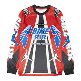 Jordan x Nigel Sylvester "Bike Air" Jersey rouge