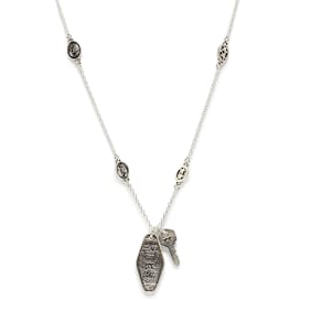 TwoJeys Motel Necklace zilver