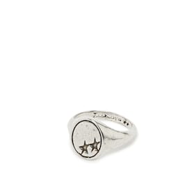 TwoJeys&nbsp; Oval Ring argent