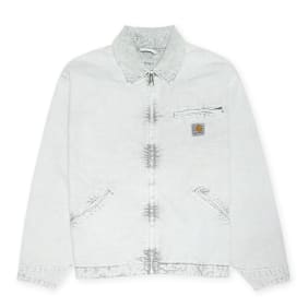 Carhartt WIP OG Detroit Jacket black / black blau