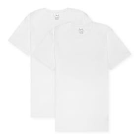 Polo Ralph Lauren Classic 2 Pack Crew Undershirt andover heather white