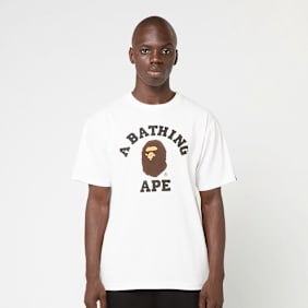 A Bathing Ape College Tee M weiß
