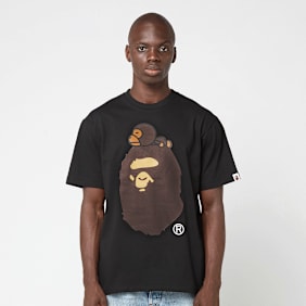 A Bathing Ape Milo On Big Ape Tee M zwart