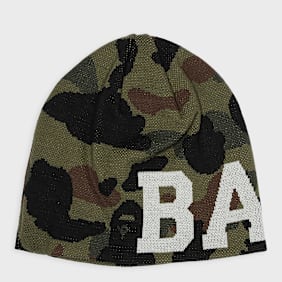 A Bathing Ape&nbsp; 1st Camo Knit Cap camouflage