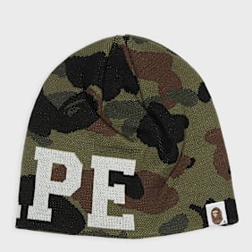 A Bathing Ape&nbsp; 1st Camo Knit Cap camouflage