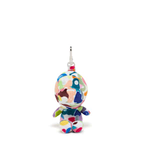 A Bathing Ape Multi Camo Baby Milo Plush Doll Key Chain L multi-colour