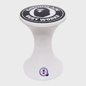 A Bathing Ape Bape x Stamp - Tamtam Pop Stool M weiß