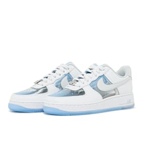 Nike Air Force 1 Retro Qs white/pure platinum-univ blue weiß
