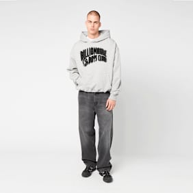 Billionaire Boys Club Distorted Arch Logo Oversized Popover Hood grau