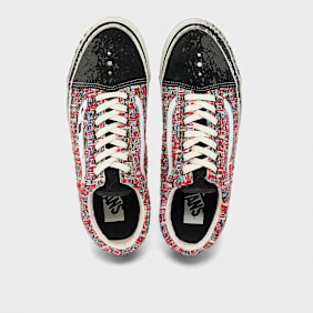 Vans LX Old Skool Charms "Paint Splatter" zwart