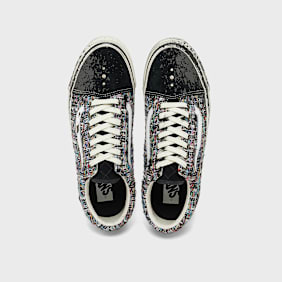 Vans Wmns LX Old Skool Charms "Paint Splatter" black