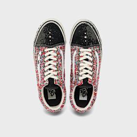Vans Wmns LX Old Skool Charms "Paint Splatter" schwarz