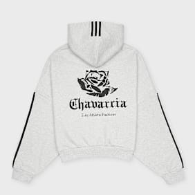 adidas Originals x Willy Chavarria FZ Hoodie grijs