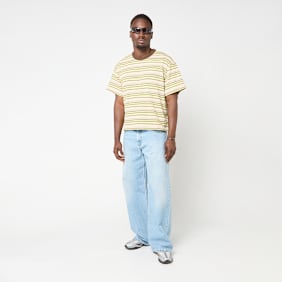 Brain Dead Looped Stripe T-Shirt beige