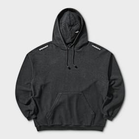 Umbro by Slam Jam Lasered Masked Hoodie noir