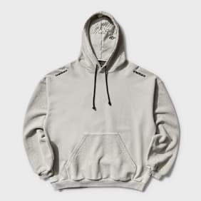 Umbro by Slam Jam Lasered Masked Hoodie grijs