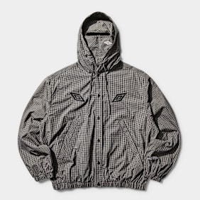 Umbro by Slam Jam Gingham Masked Shirt grey
