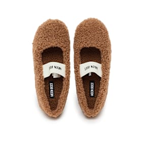 Moon Boot MB Shearling Ballerina brown