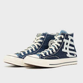 Converse x Eric Emanuel Chuck 70 Navy Denim bleu