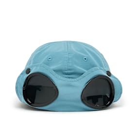 C. P. Company Baseball Cap Chrome blauw