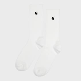 Carhartt WIP Madison Socks (2 Pack) white