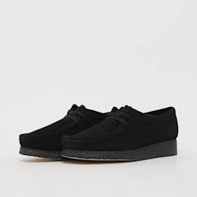 Clarks Wmns Wallabee noir