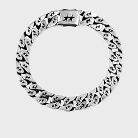 TwoJeys Bold Cuban Bracelet zilver