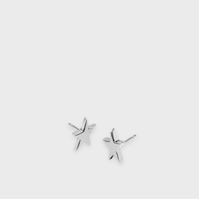 TwoJeys Star Stud Earrings silber