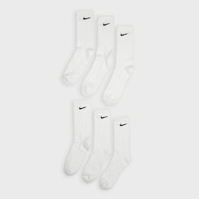 Nike   Everyday Cushioned Training Crew Socks (6 Pack) weiß