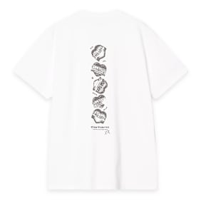 Carhartt WIP S/S Garble T-Shirt blanc