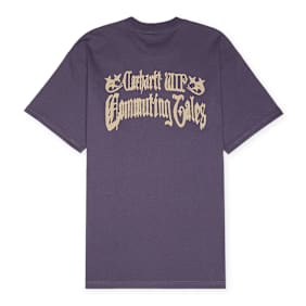 Carhartt WIP Commuting Tales T-Shirt pourpre