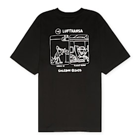 solebox x Lufthansa T-Shirt Gate noir