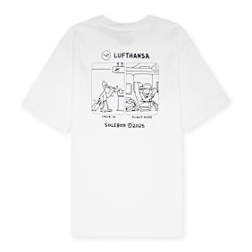 solebox x Lufthansa T-Shirt Gate blanc
