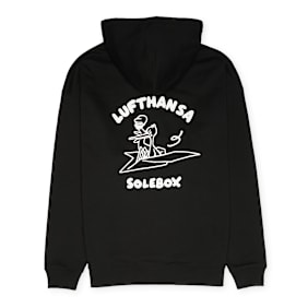 solebox x Lufthansa Paperplane Hoodie zwart