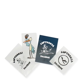 solebox x Lufthansa Stickerset multi-colour